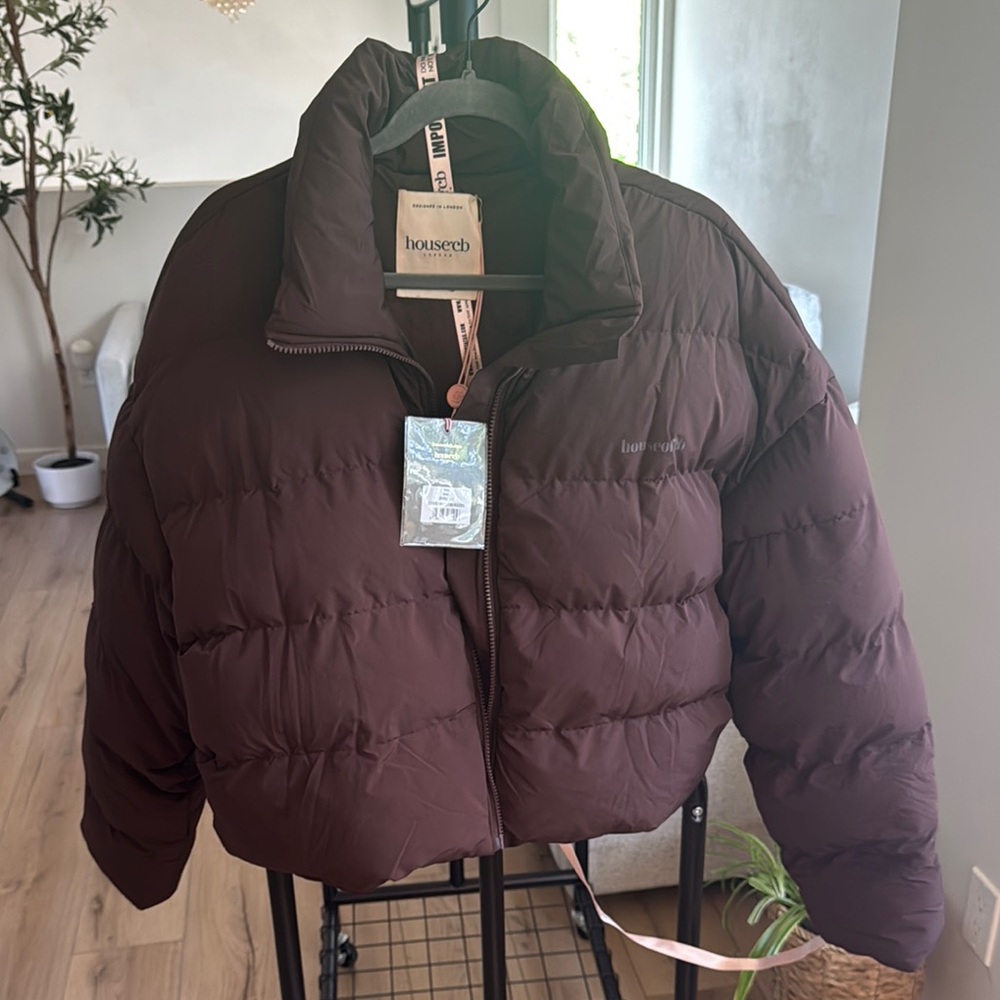 House of CB Chocolate Puffer Jacket